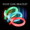 NEW!  Solid Color LED Flashing Light Up Curl Bracelets - HOT!